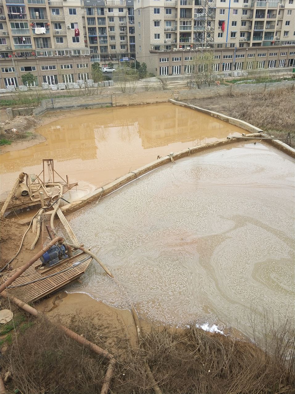 厚街镇沉淀池淤泥清理-厂区废水池淤泥清淤
