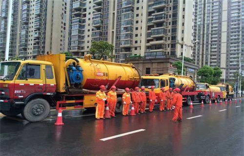 厚街镇市政管道清淤